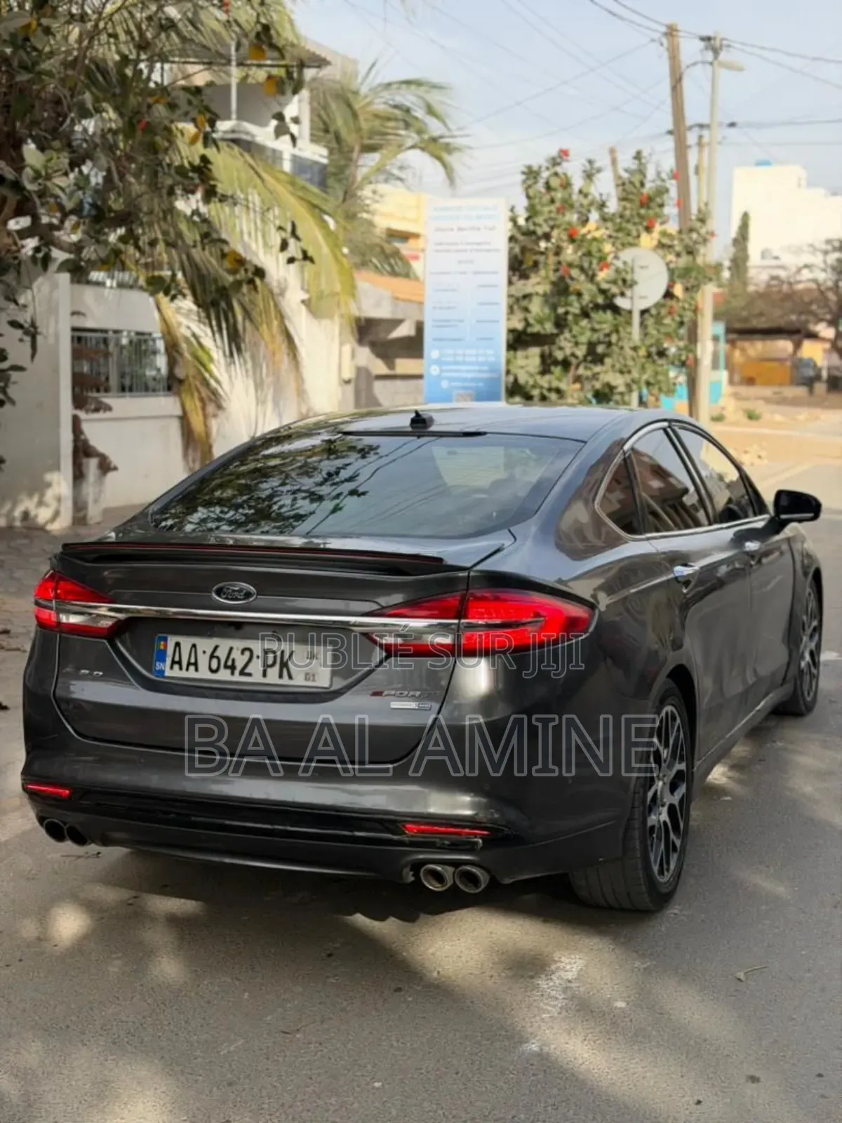 Ford Fusion Sport AWD 2018 Gris