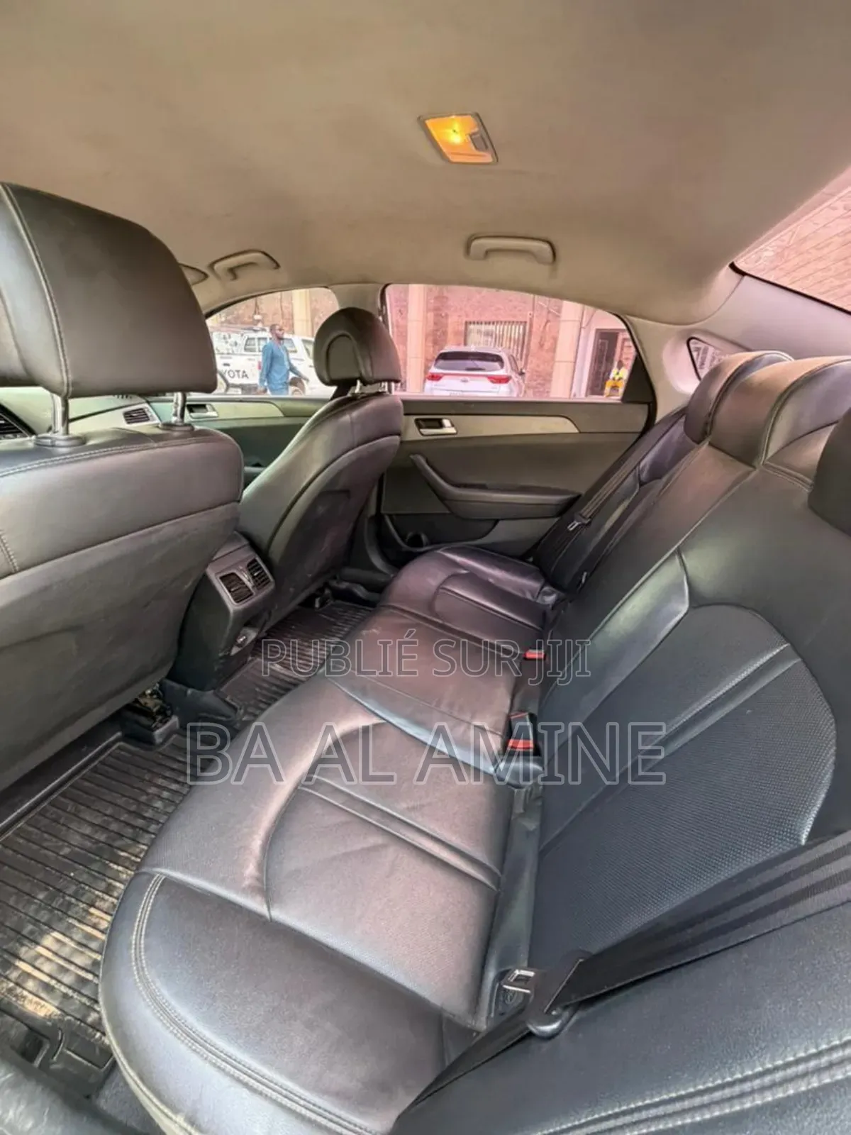 Hyundai Sonata Limited 2.0T Seban (2.0L 4cyl 6A) 2017 Blanc