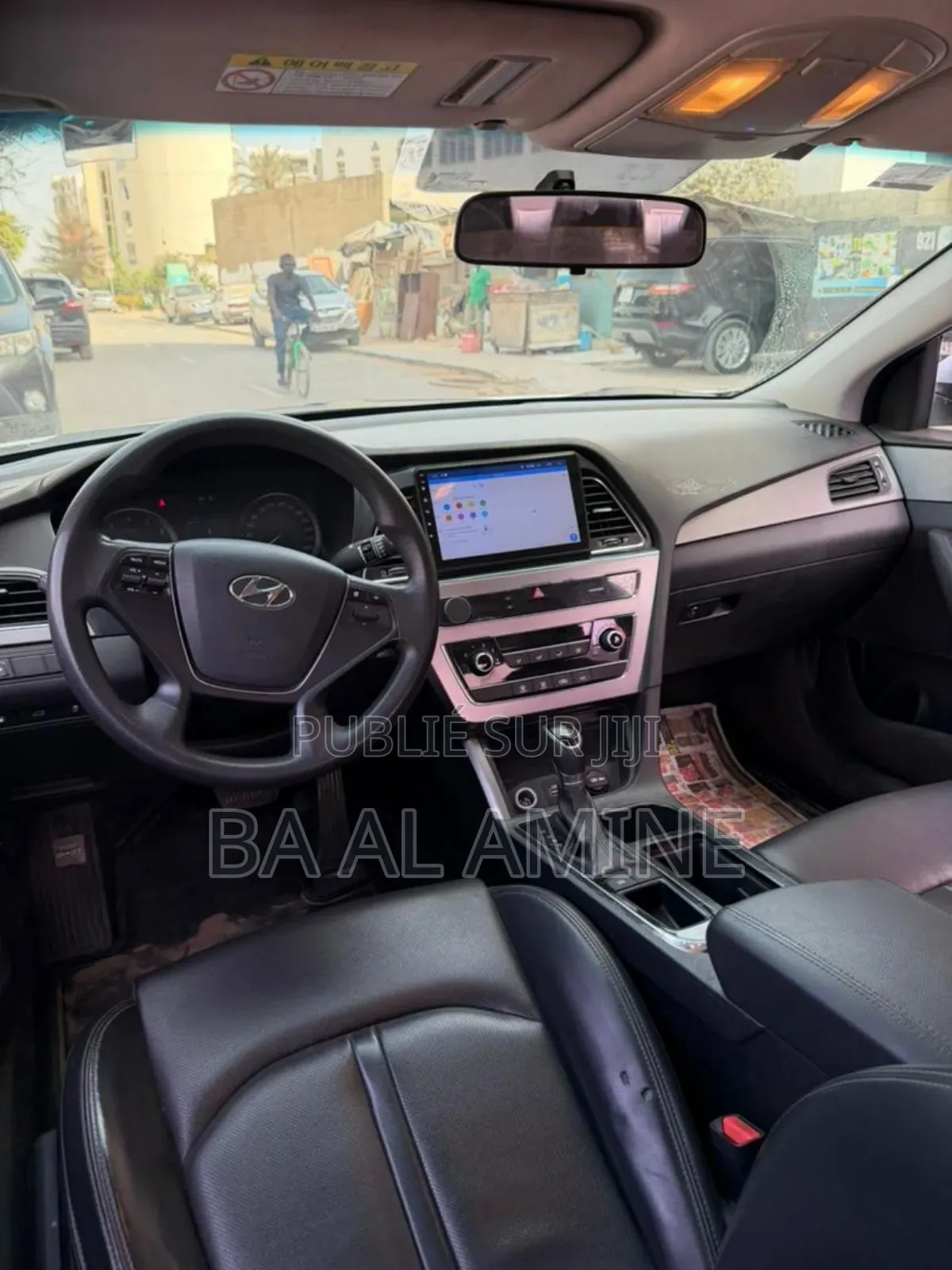 Hyundai Sonata Limited 2.0T Seban (2.0L 4cyl 6A) 2017 Blanc