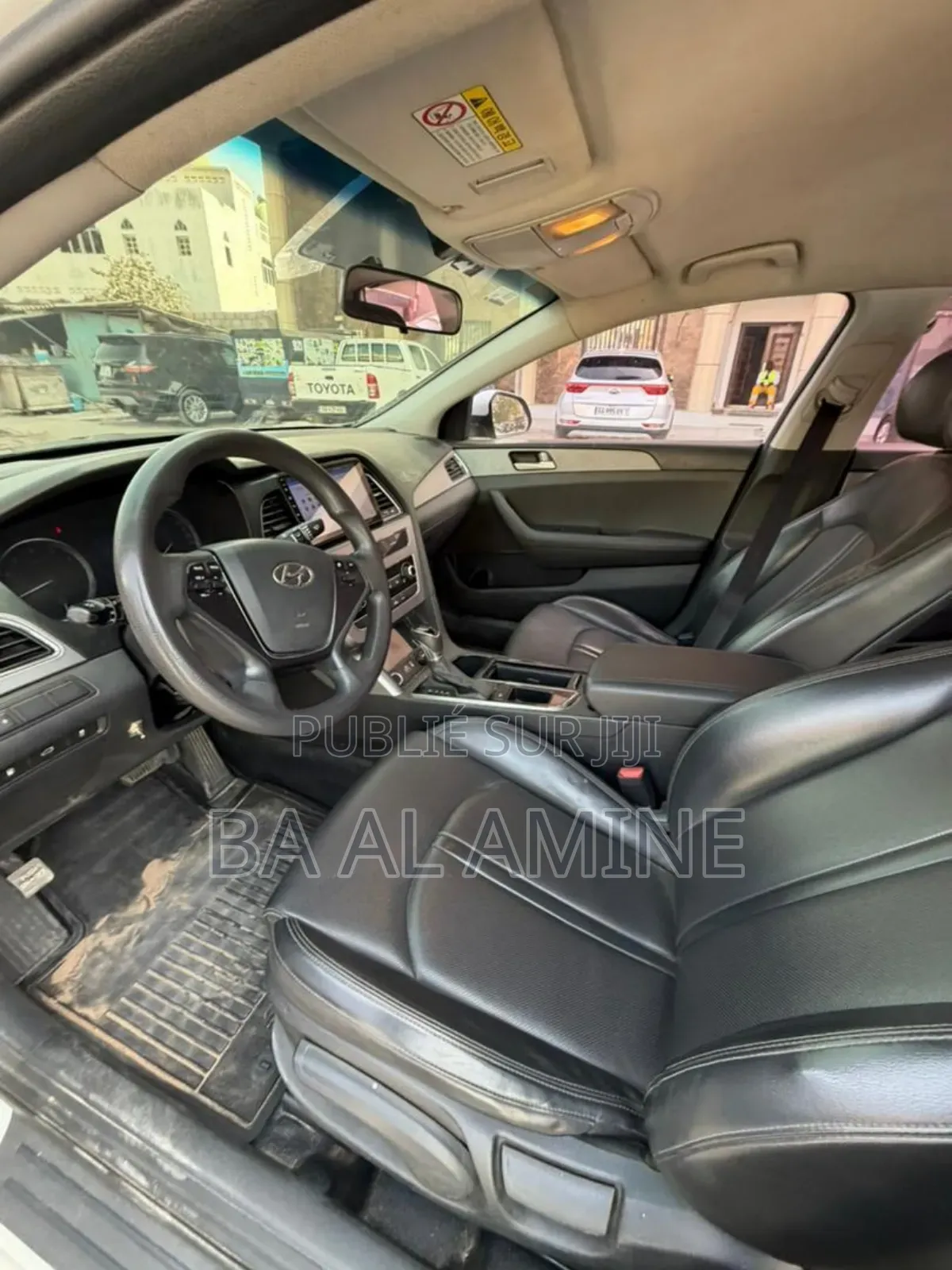 Hyundai Sonata Limited 2.0T Seban (2.0L 4cyl 6A) 2017 Blanc