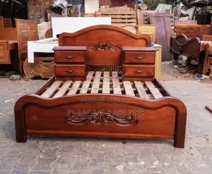 Lit 2places Avec 2 Commodes