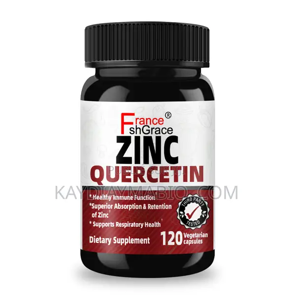 Gélules Végétariennes De Quercétine 120 De Zinc De Sandhu |