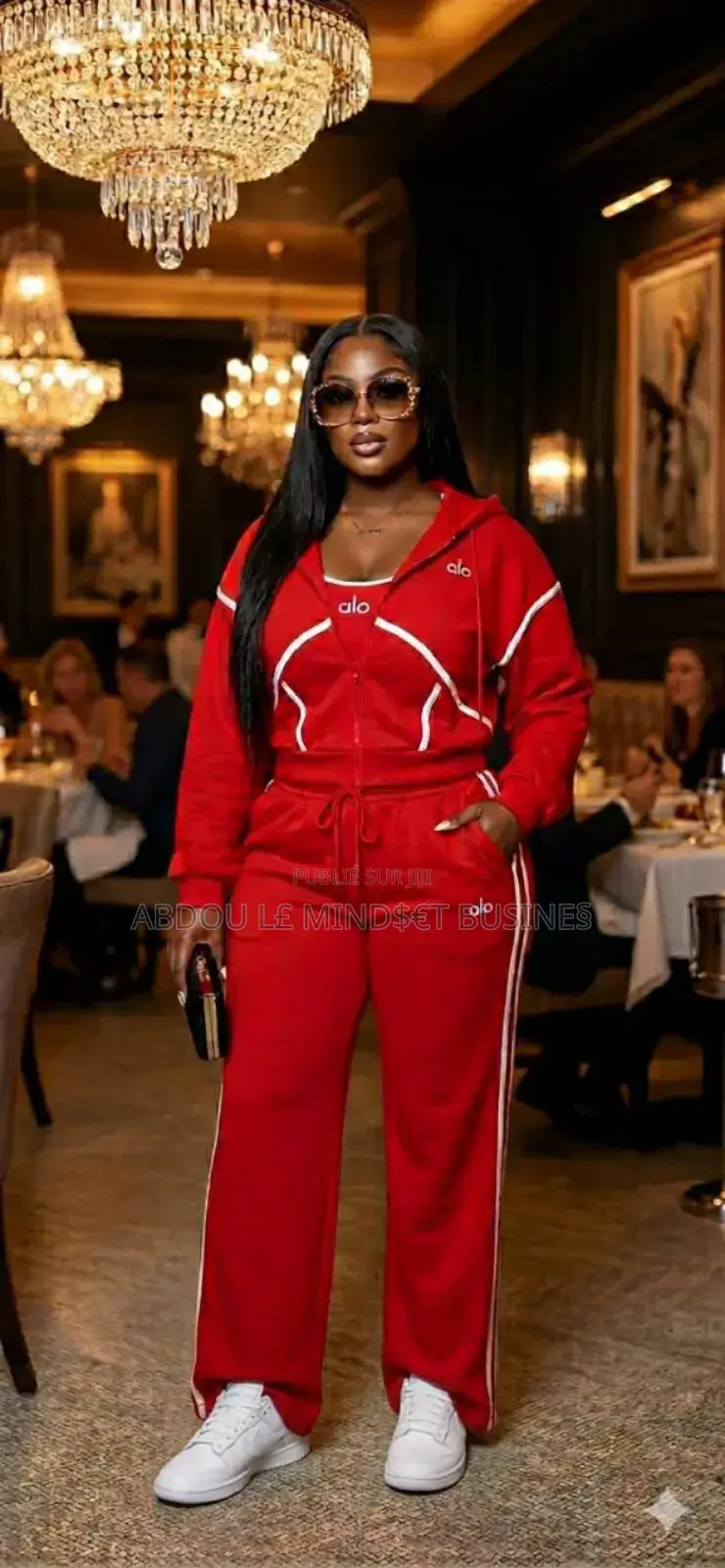 Ensemble Pull Capuchon Alo 3 Pièces Disponible
