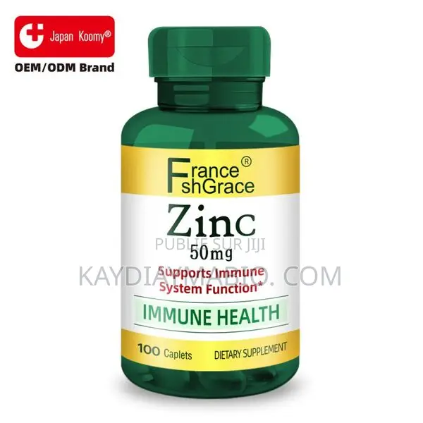 Supplement Alimentaire | Zinc -50 Mg, Soutien Immunitaire