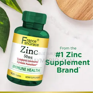 Supplement Alimentaire | Zinc -50 Mg, Soutien Immunitaire