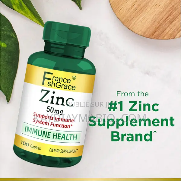 Supplement Alimentaire | Zinc -50 Mg, Soutien Immunitaire