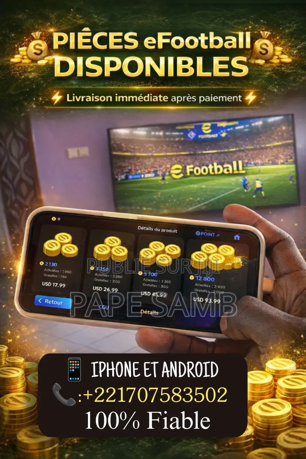 Pièce Efootball