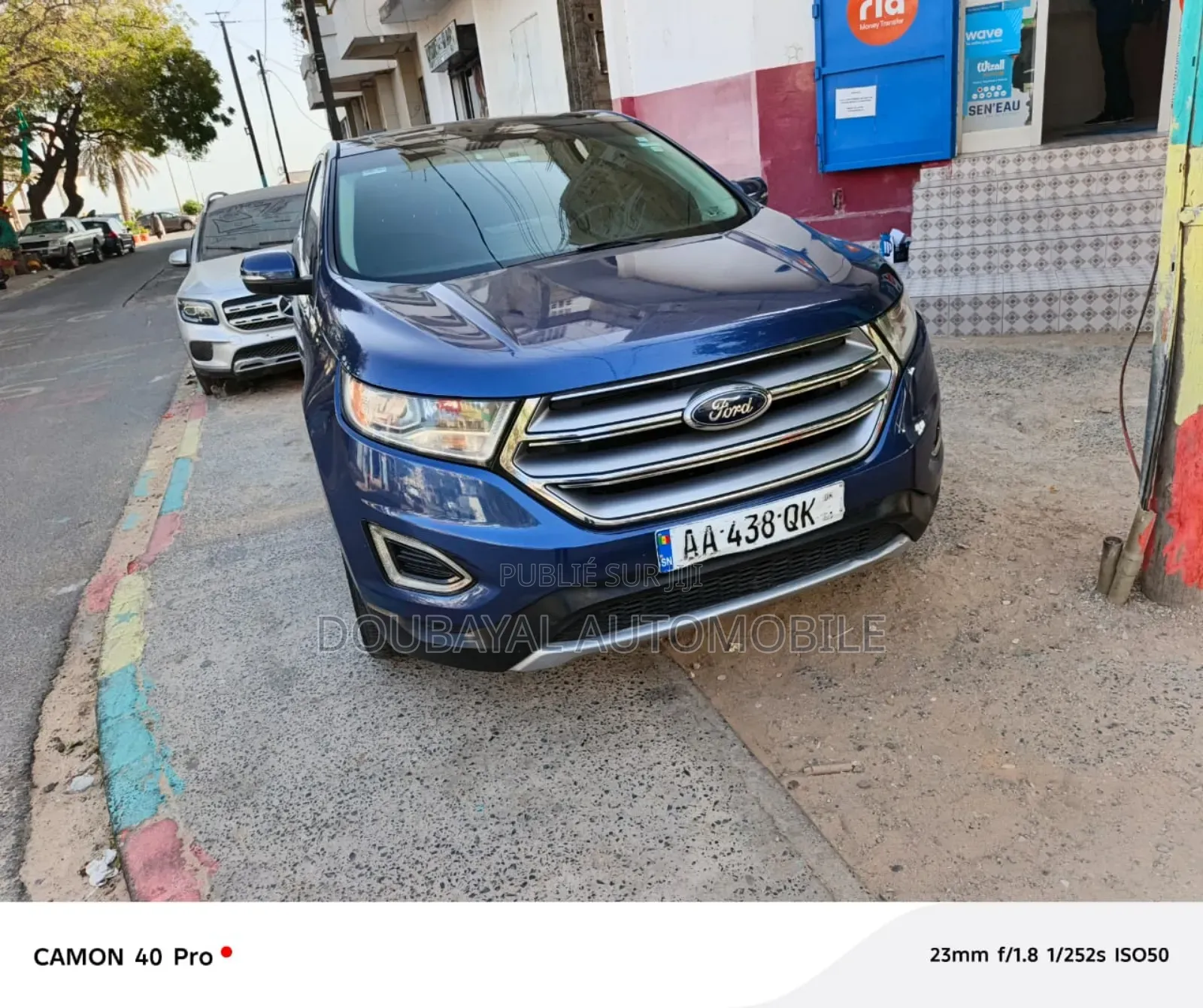 Ford Edge 2017 Bleu