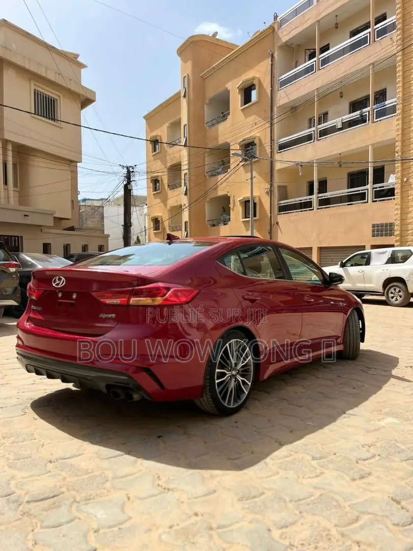 Hyundai Elantra Sport 2018 Rouge