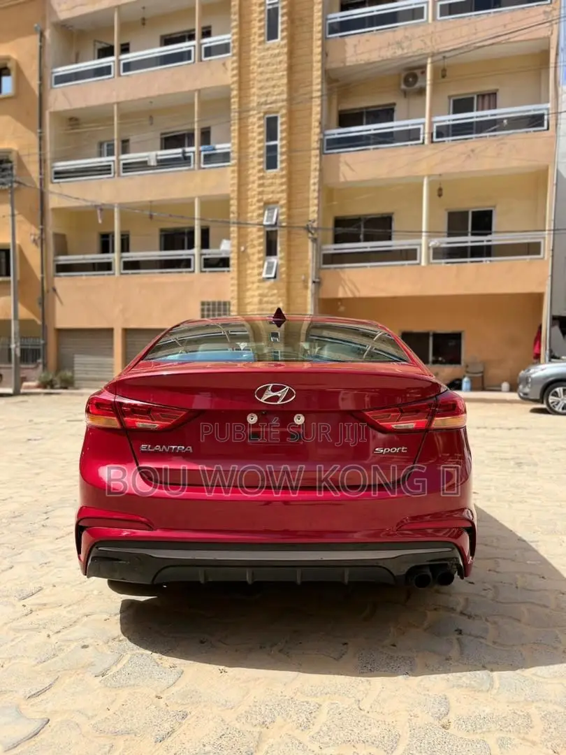 Hyundai Elantra Sport 2018 Rouge