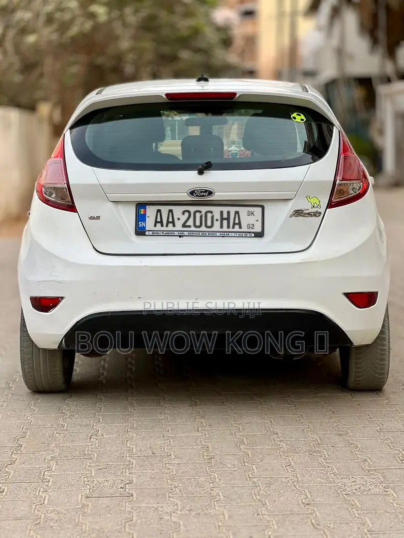 Ford Fiesta 2014 Blanc