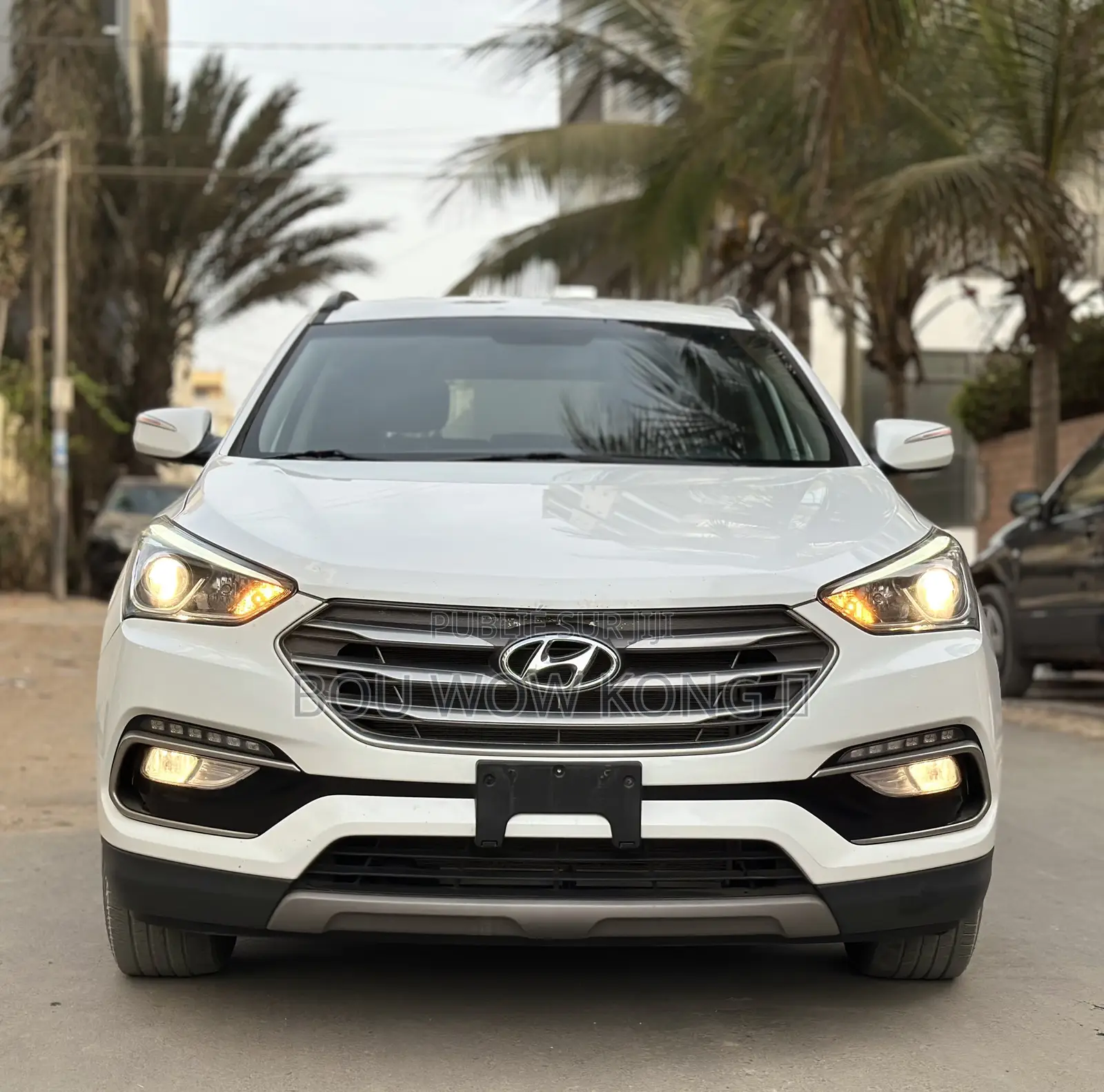 Hyundai Santa Fe SE AWD 2018 Blanc