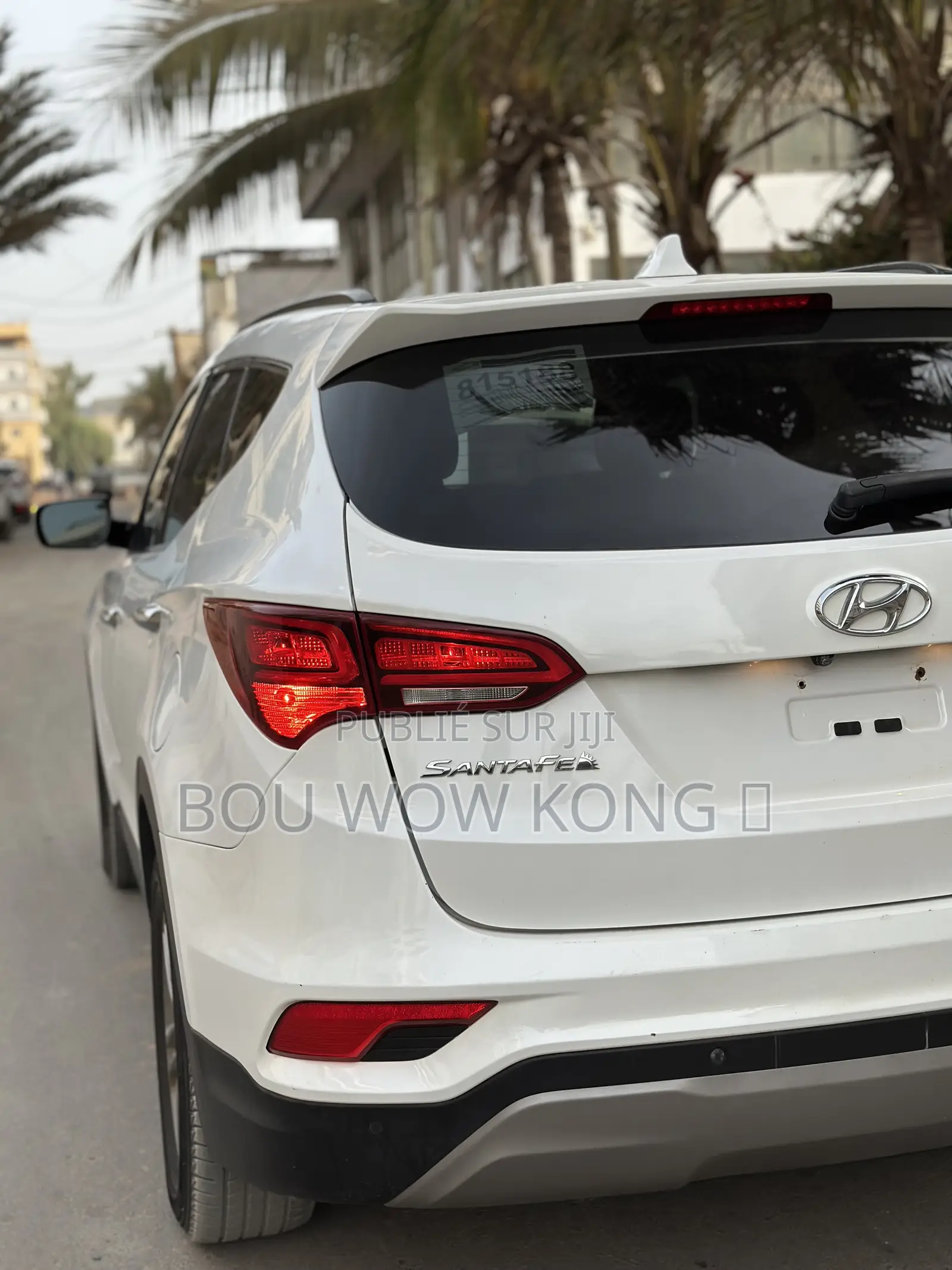 Hyundai Santa Fe SE AWD 2018 Blanc