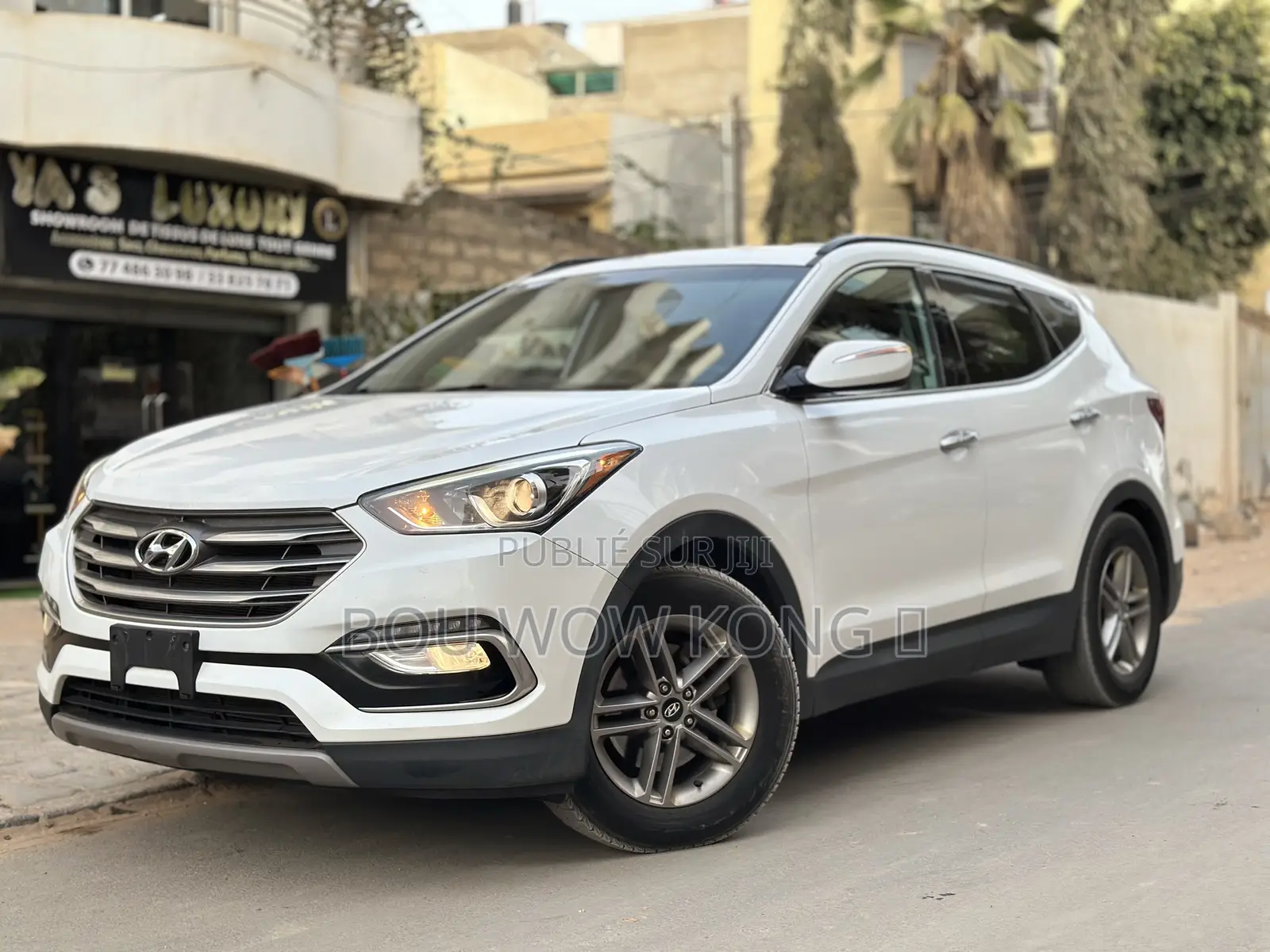 Hyundai Santa Fe SE AWD 2018 Blanc