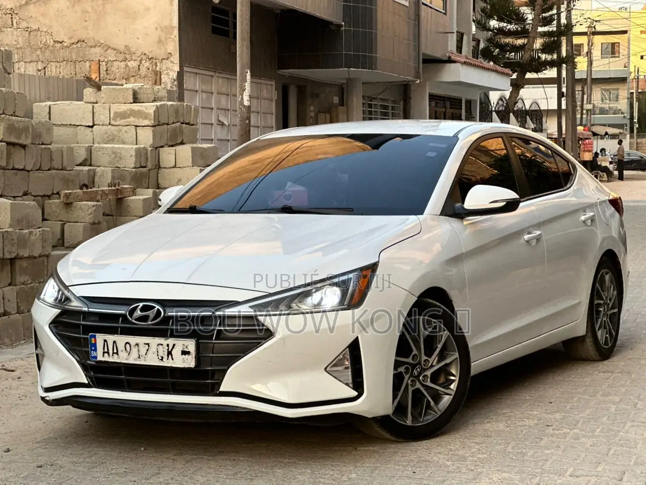 Hyundai Avante 2018 Blanc
