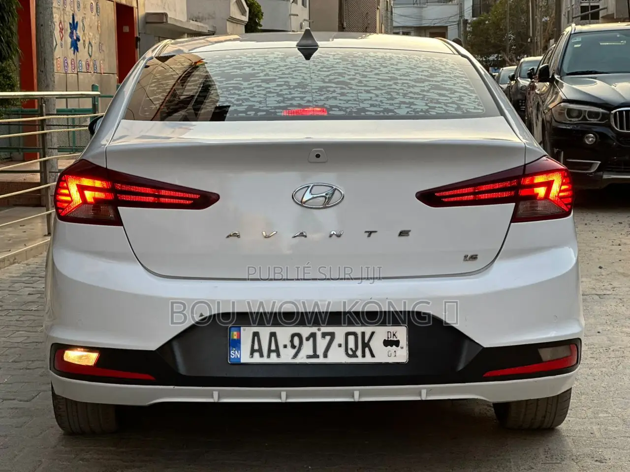Hyundai Avante 2018 Blanc