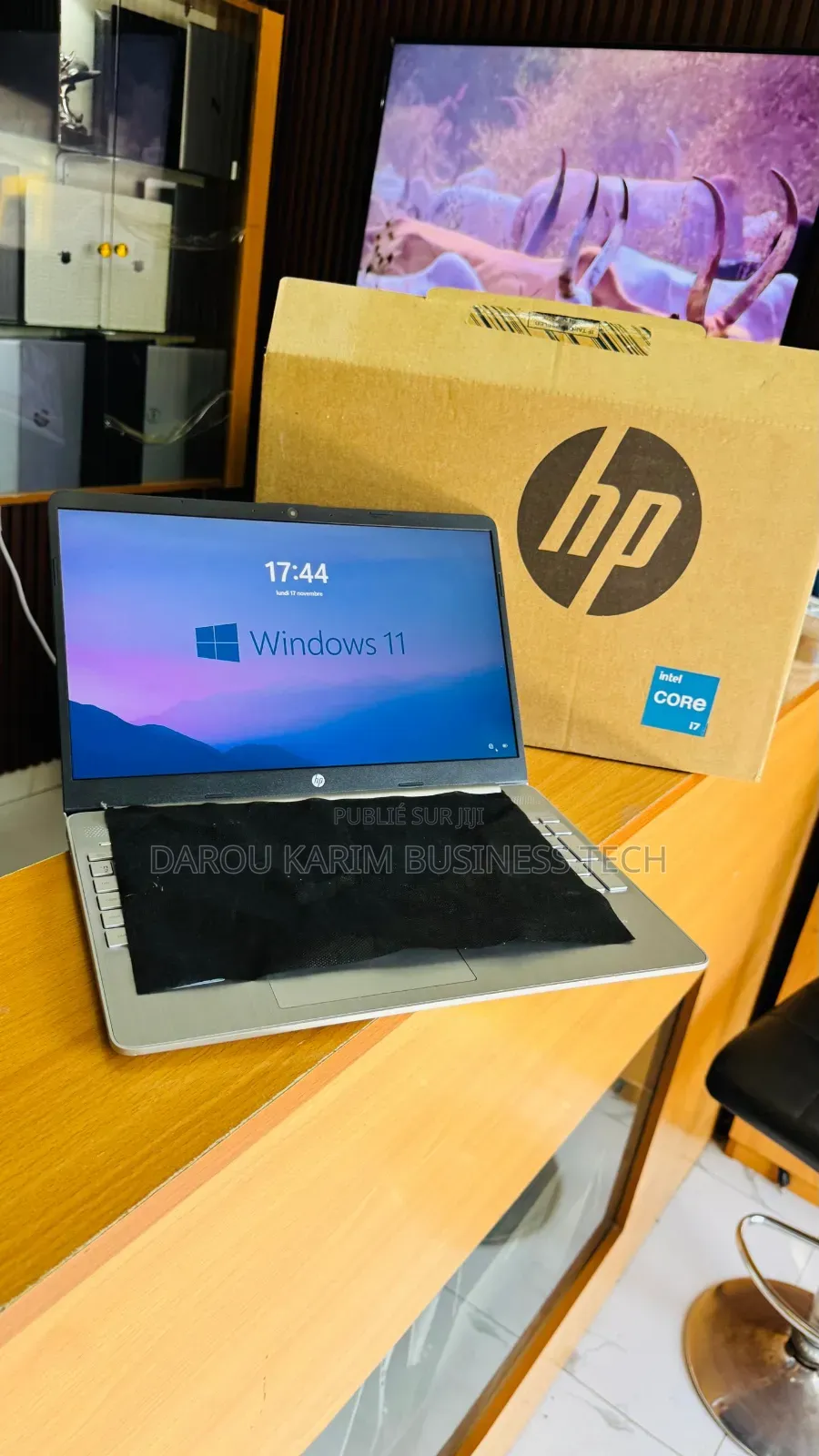 Nouveau Ordinateur portable HP 15S 16GB Intel Core i7 SSD 512GB