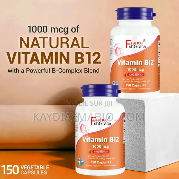Vitamine B12 | Pour Une Mémoire Saine, l'Humeur Et La Circulation,