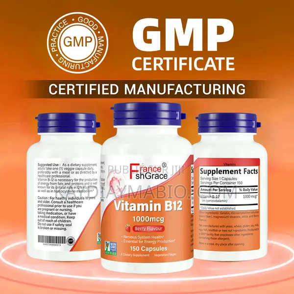 Vitamine B12 | Pour Une Mémoire Saine, l'Humeur Et La Circulation,