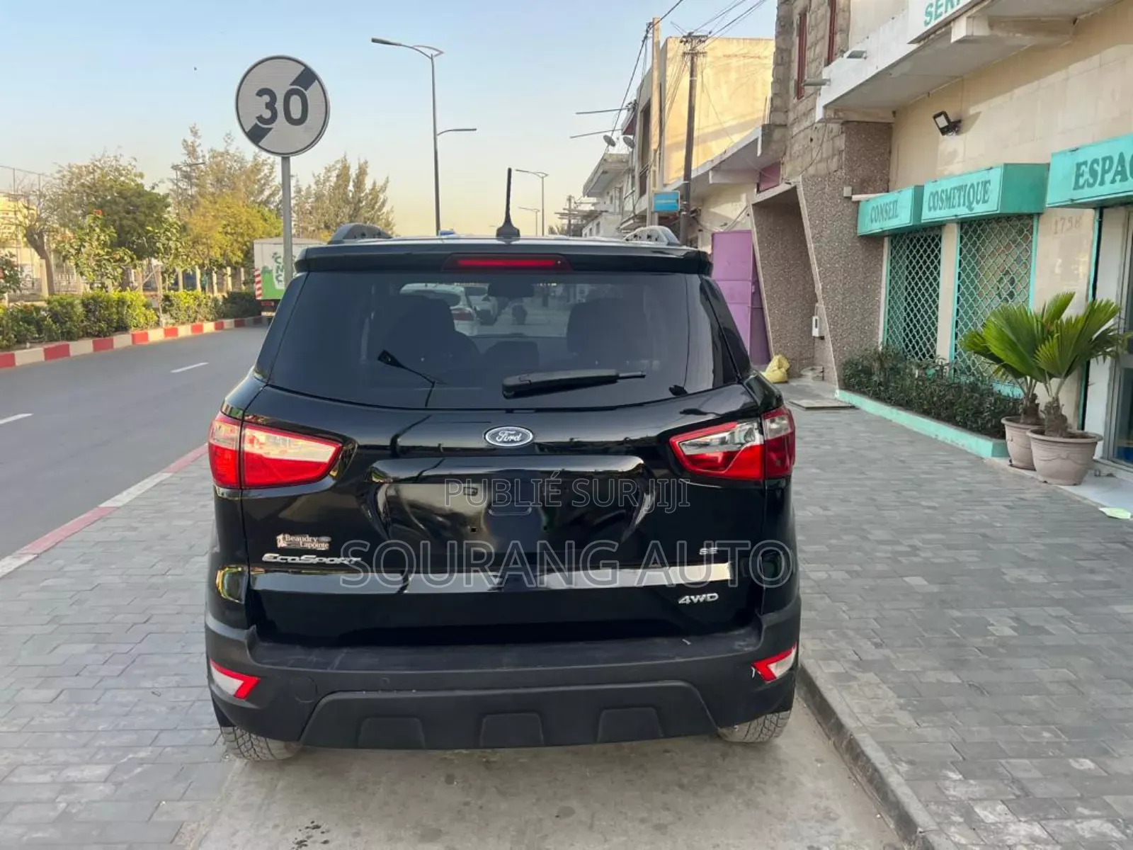 Ford Ecosport SE 4x4 2018 Noir