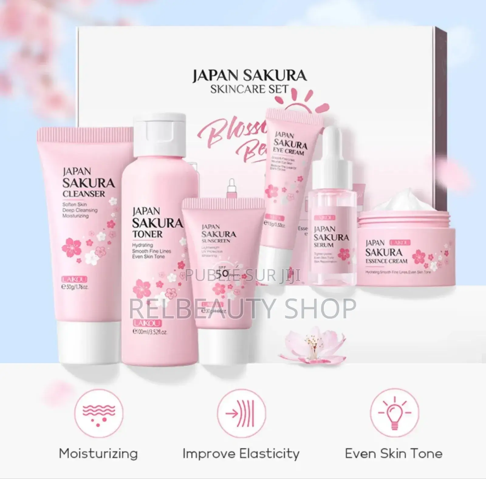 Gamme Complète De Soin Corporel Sakura