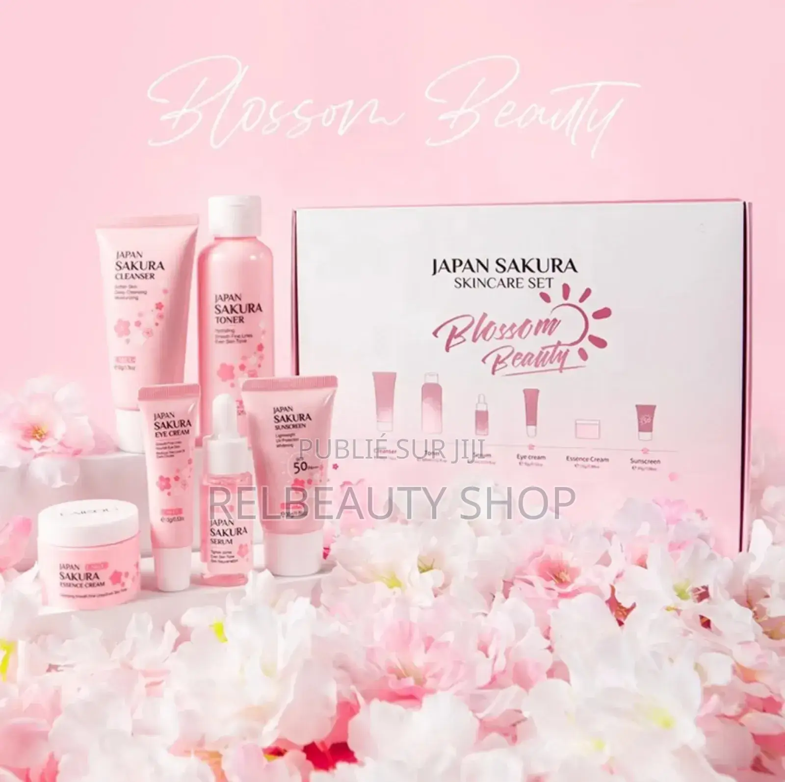 Gamme Complète De Soin Corporel Sakura