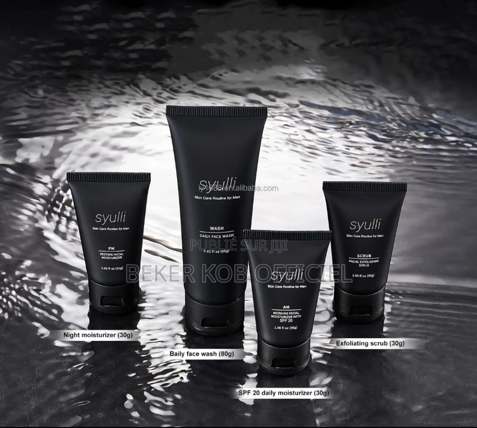 Syulli Gamme Complète Soin Visage Homme