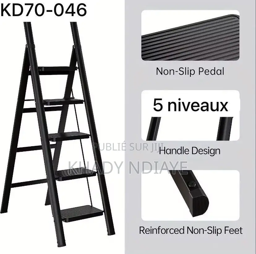 Escabeau Pliable Ou Échelle Gk