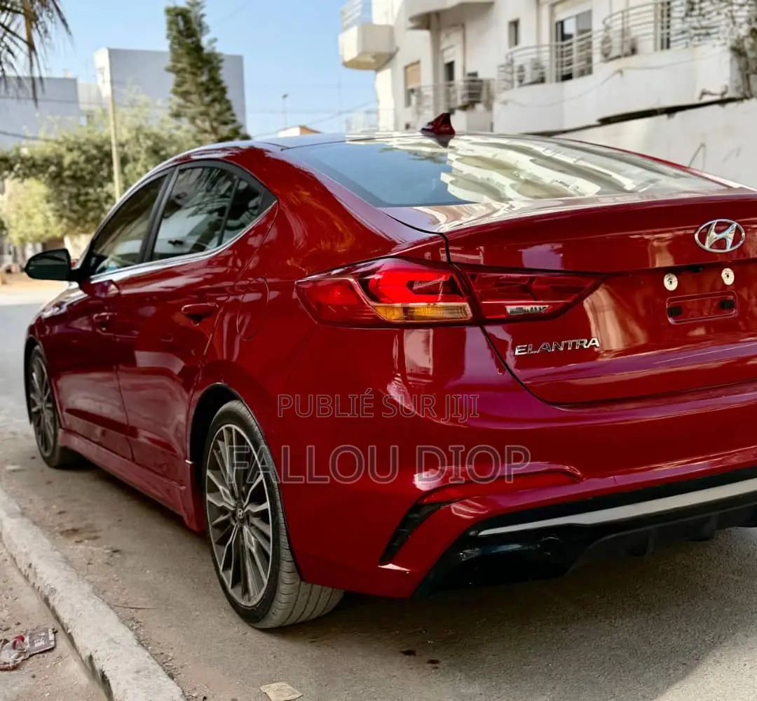 Hyundai Elantra 2018 Rouge