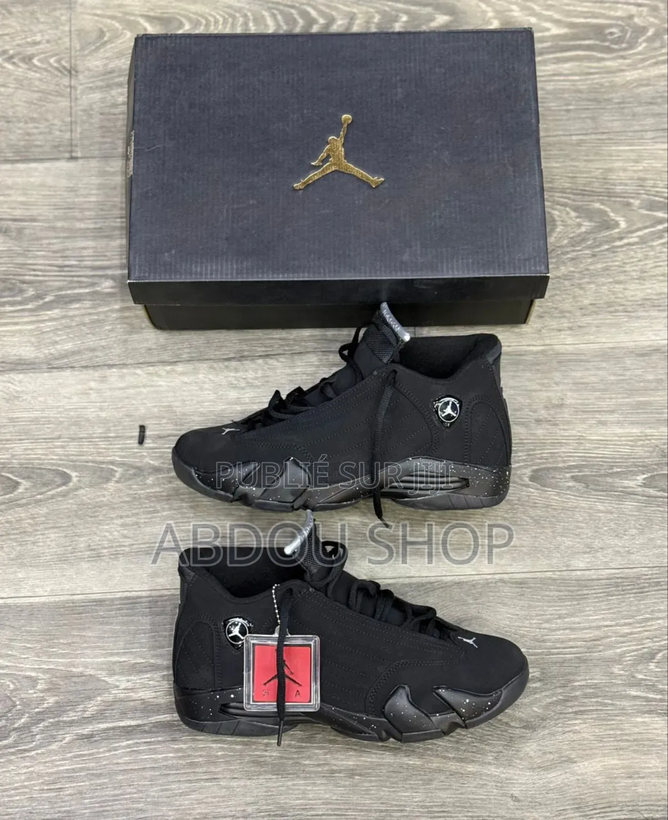 Shoes Jordan 14 Couleur Noir Original Disponible