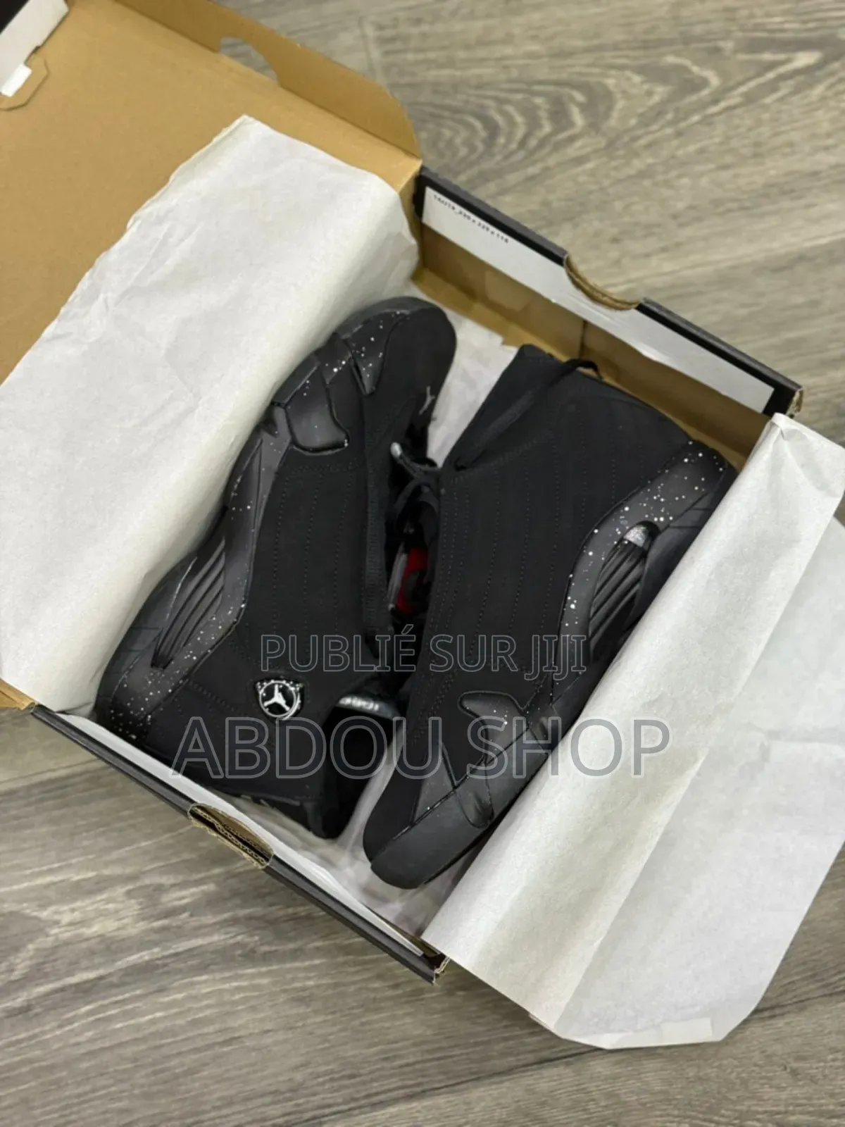 Shoes Jordan 14 Couleur Noir Original Disponible