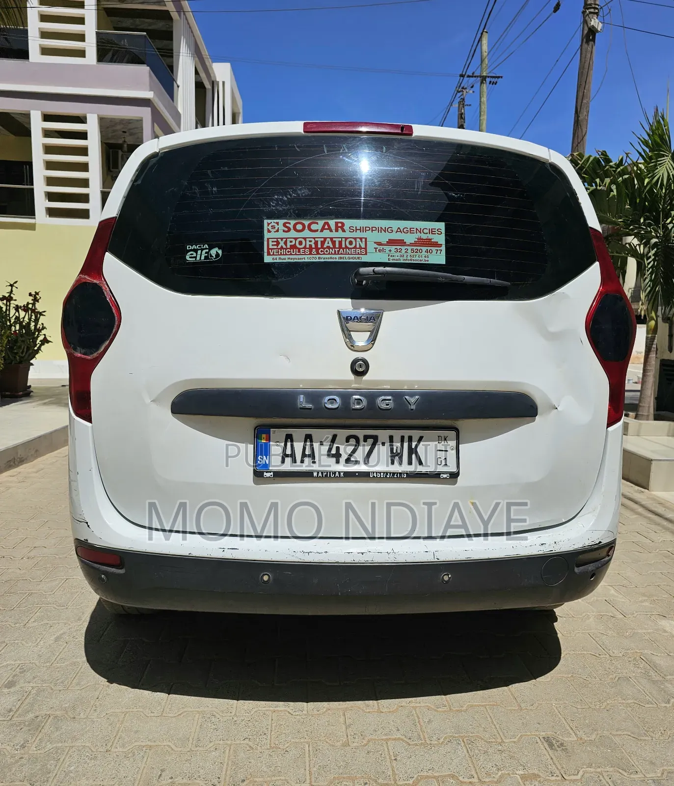 Dacia Lodgy 2016 Blanc