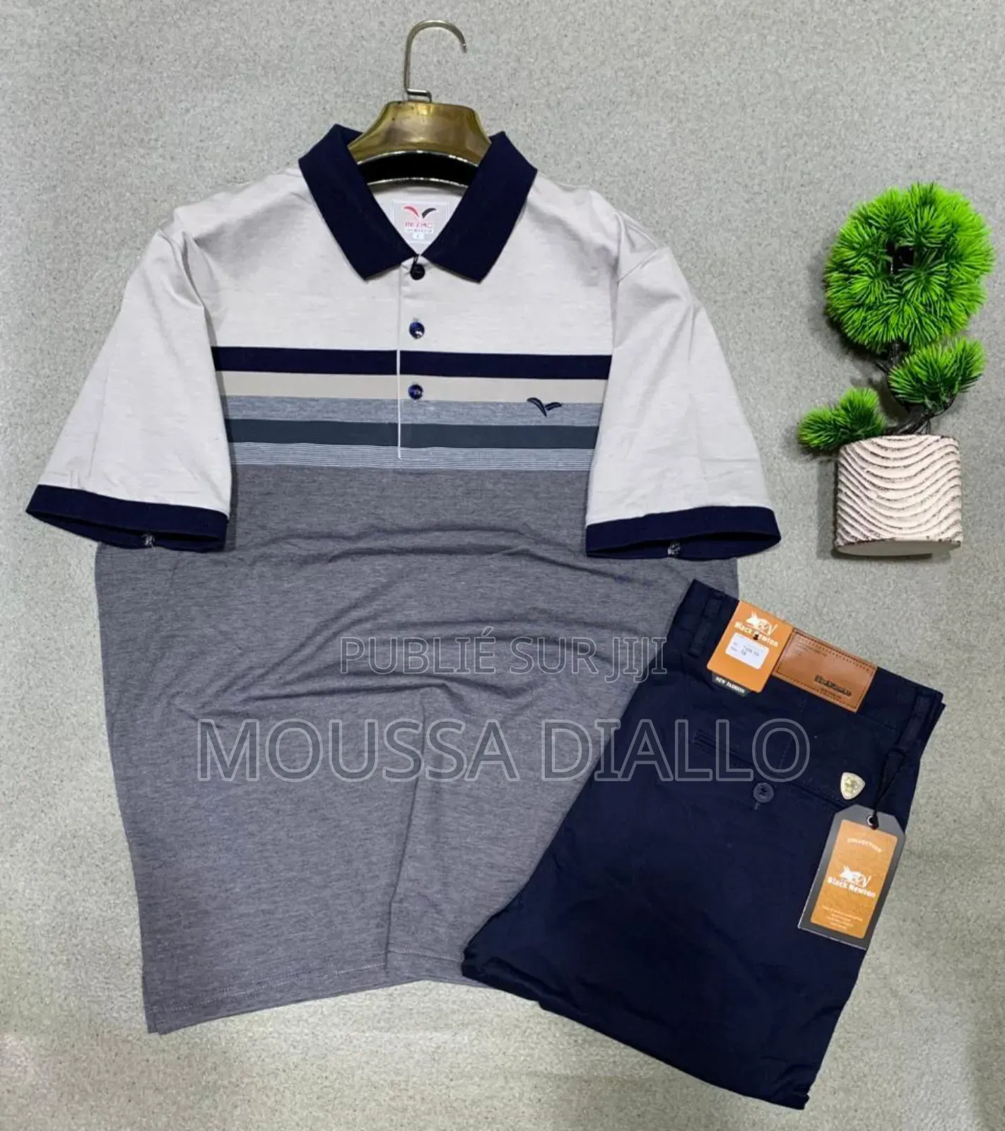 Ensemble Polo Homme Élégance Casual