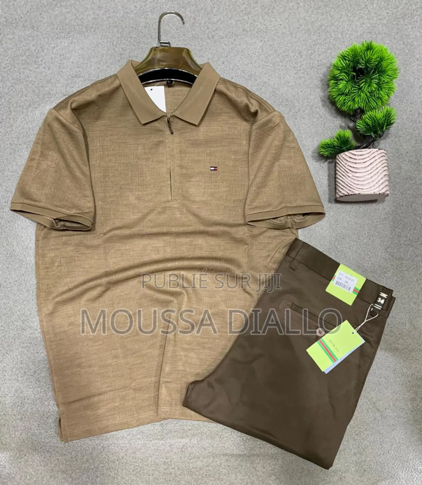 Ensemble Polo Homme Élégance Casual