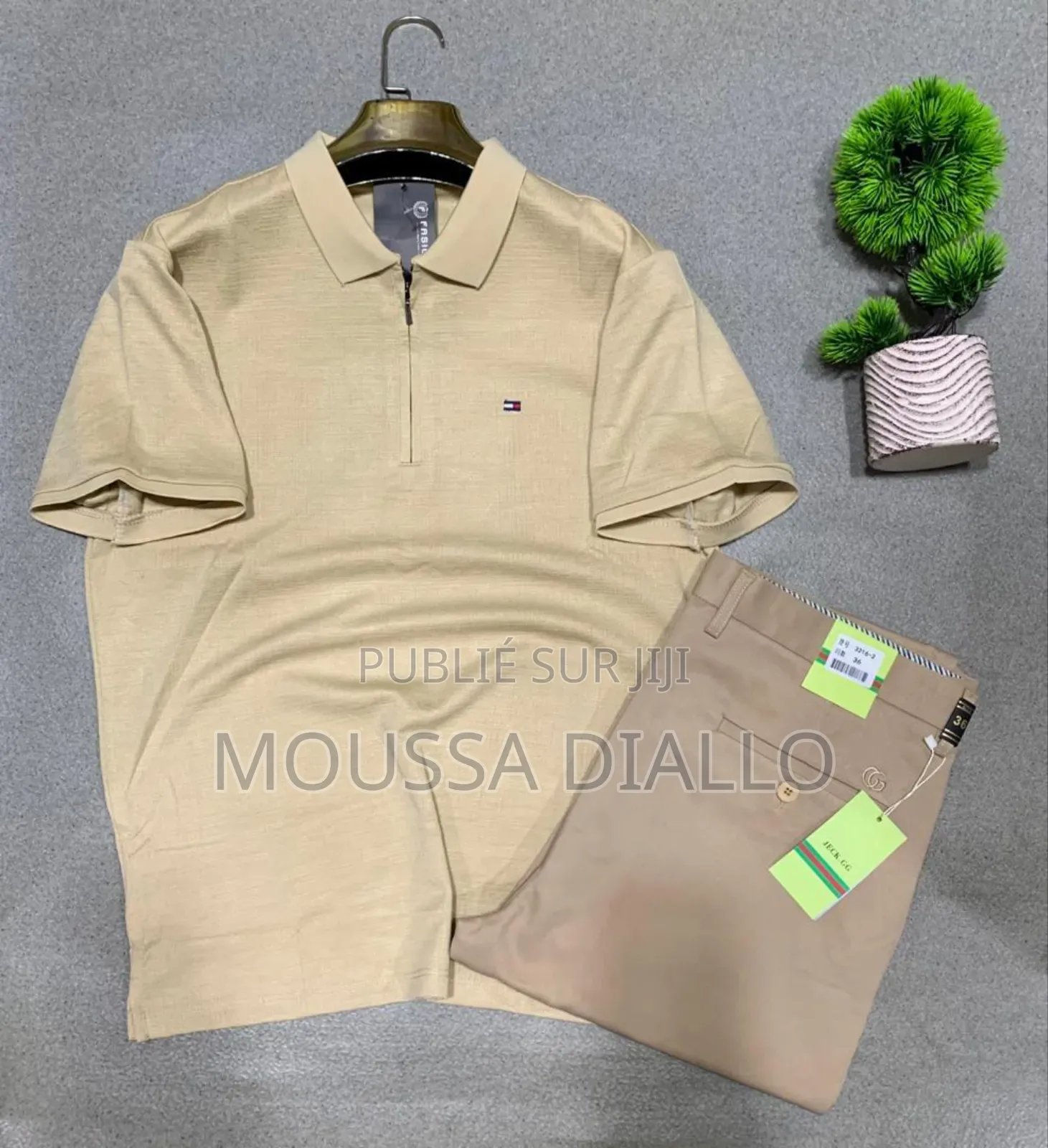Ensemble Polo Homme Élégance Casual