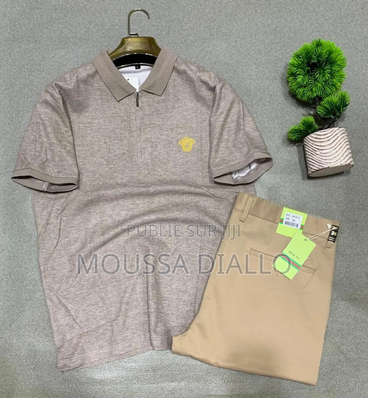 Ensemble Polo Homme Élégance Casual