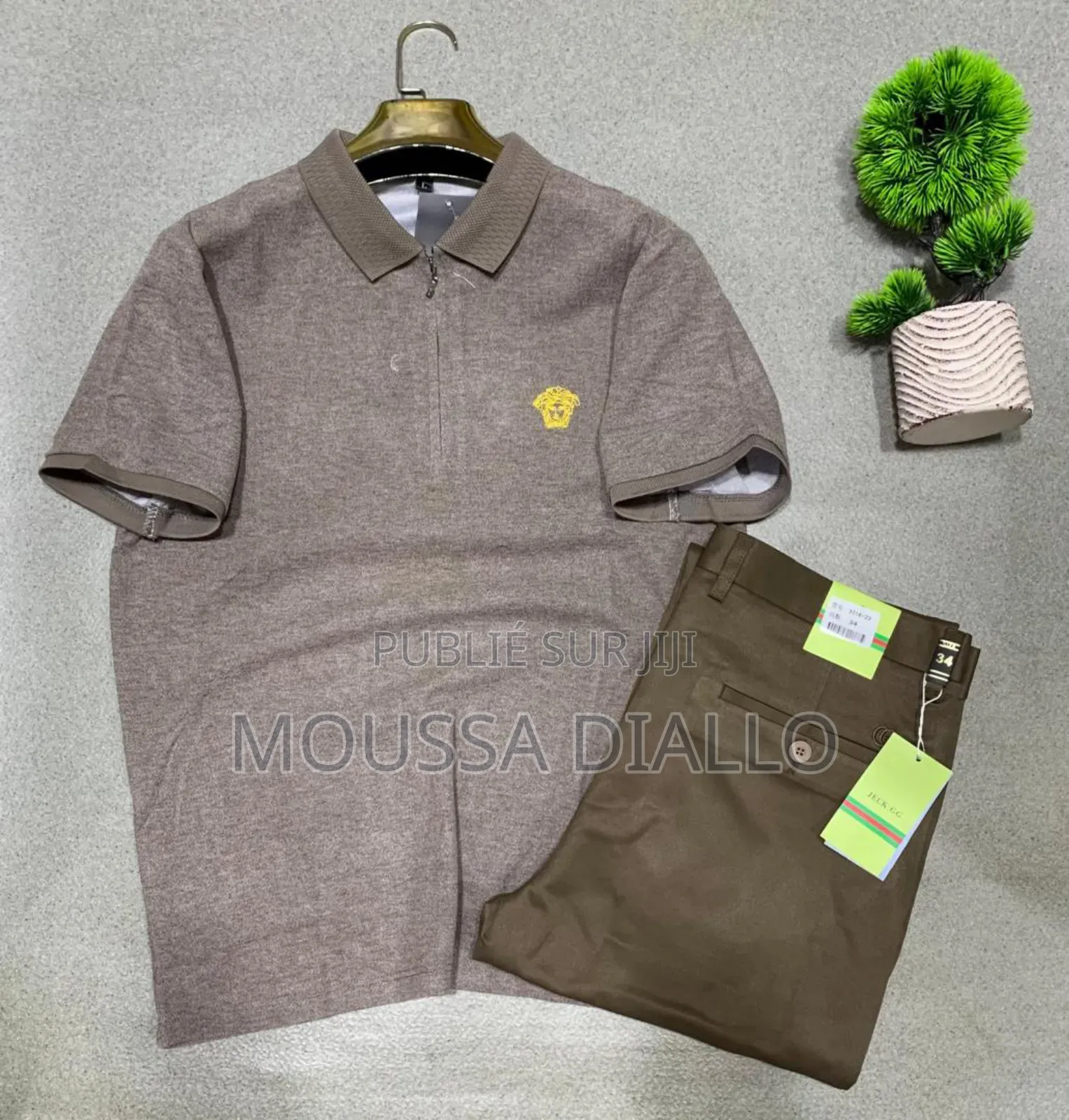 Ensemble Polo Homme Élégance Casual