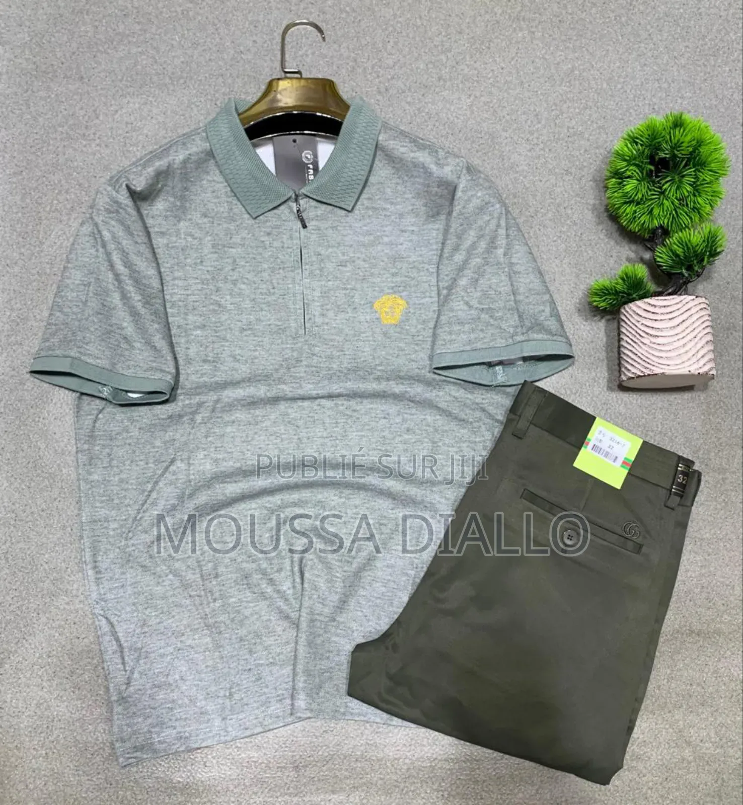 Ensemble Polo Homme Élégance Casual