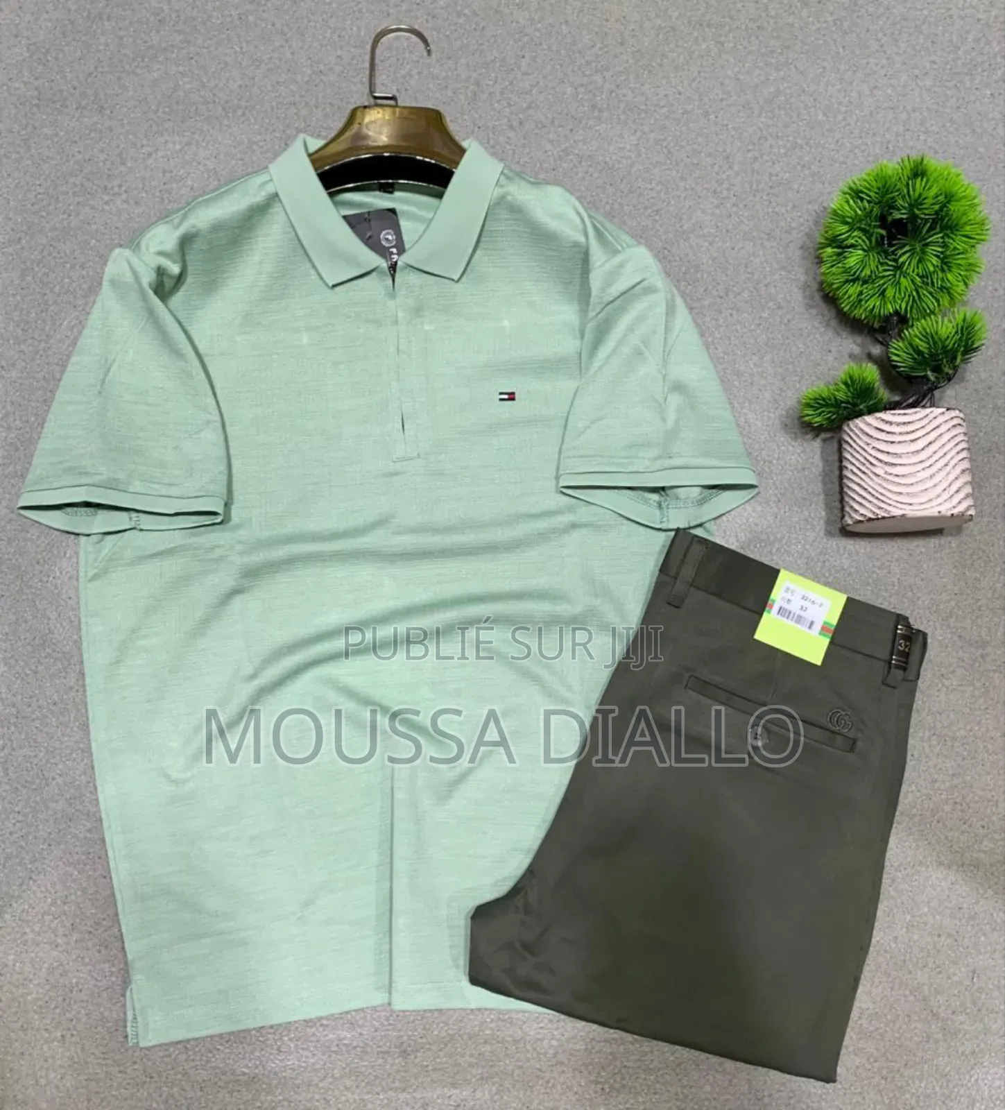 Ensemble Polo Homme Élégance Casual