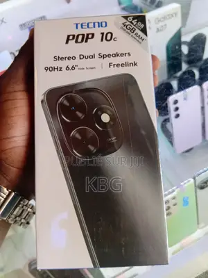 Nouveau Tecno Pop 10C 64 GB Gris