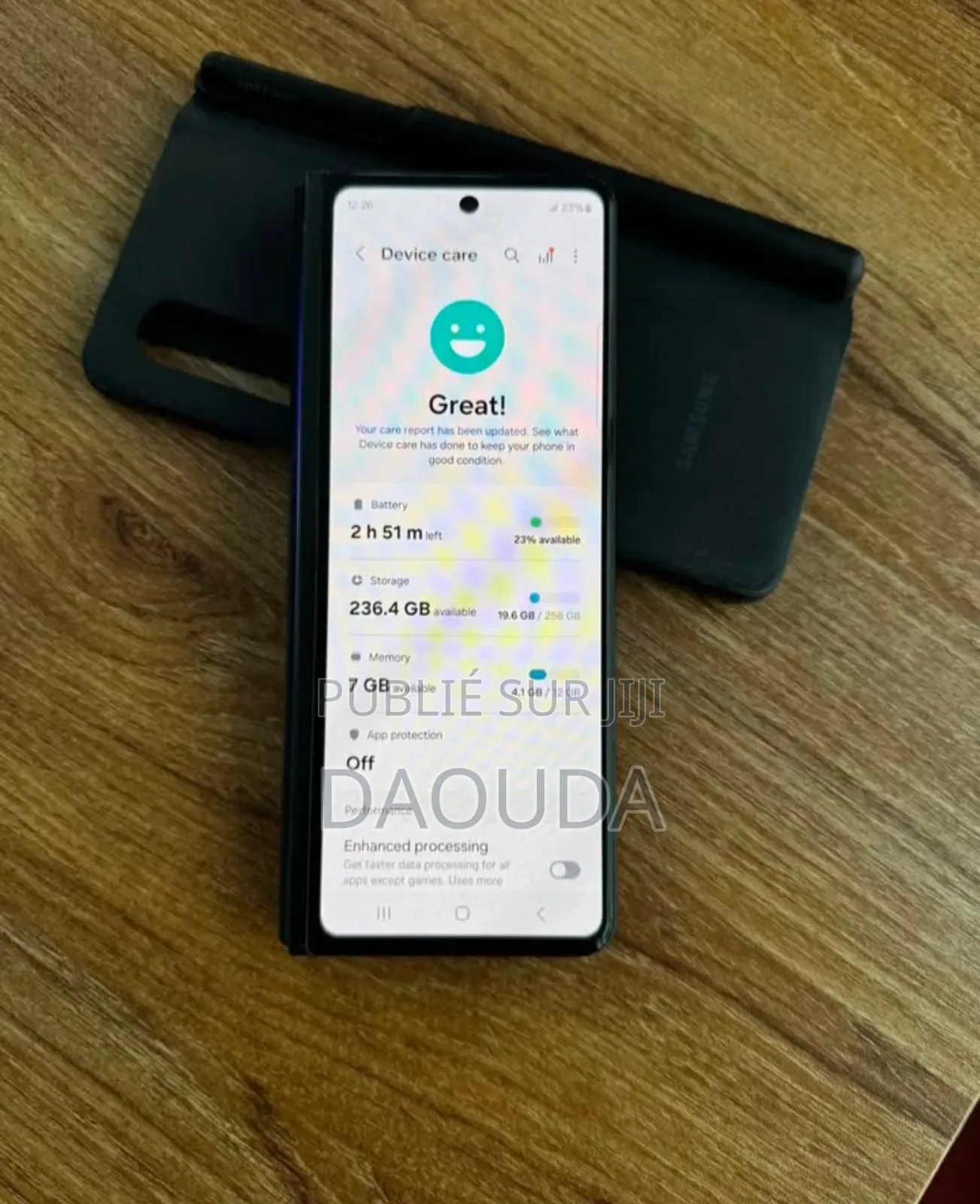 Nouveau Samsung Galaxy Z Fold 3 256 GB Noir