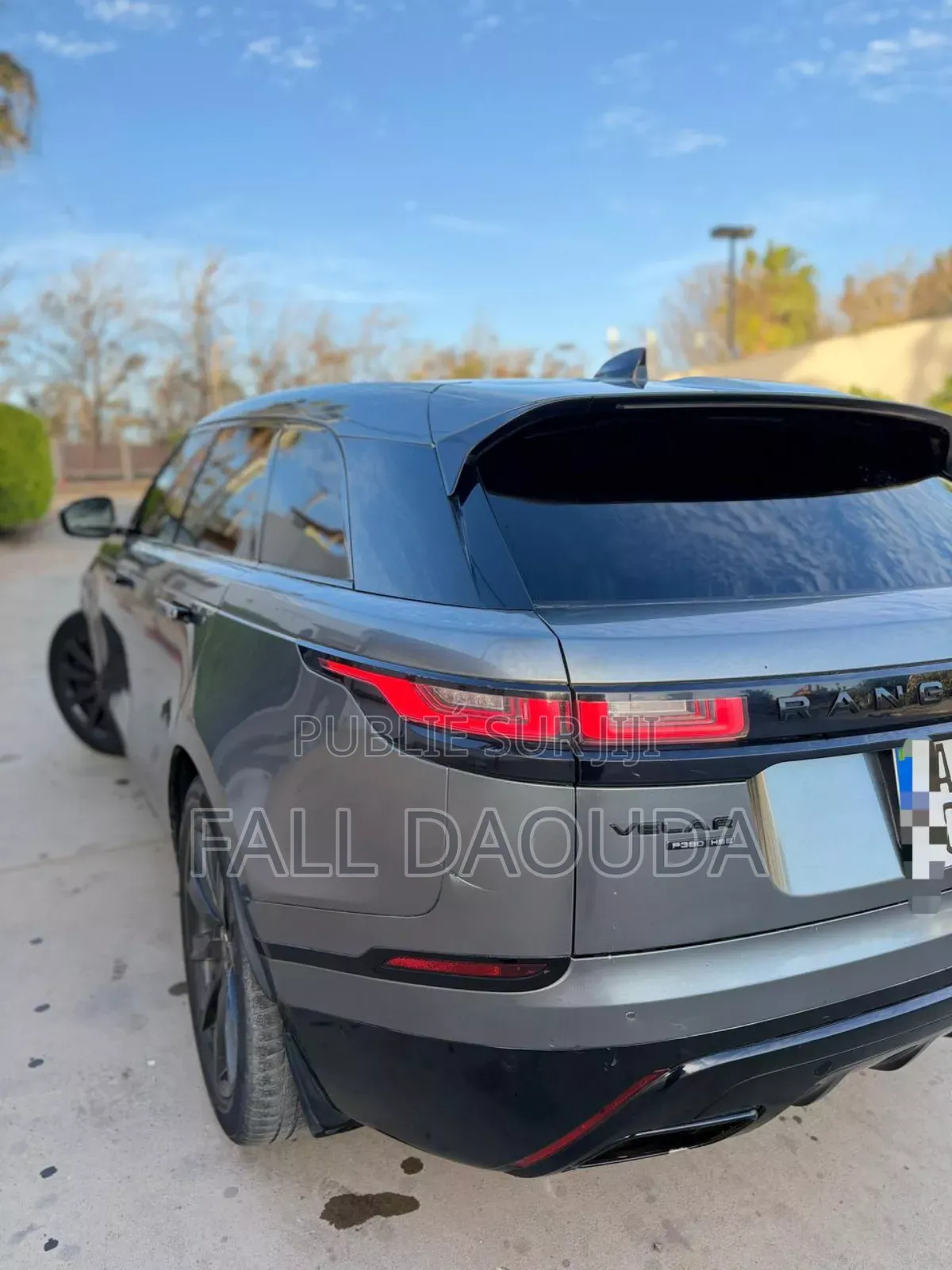 Land Rover Range Rover Velar 2018 Gris