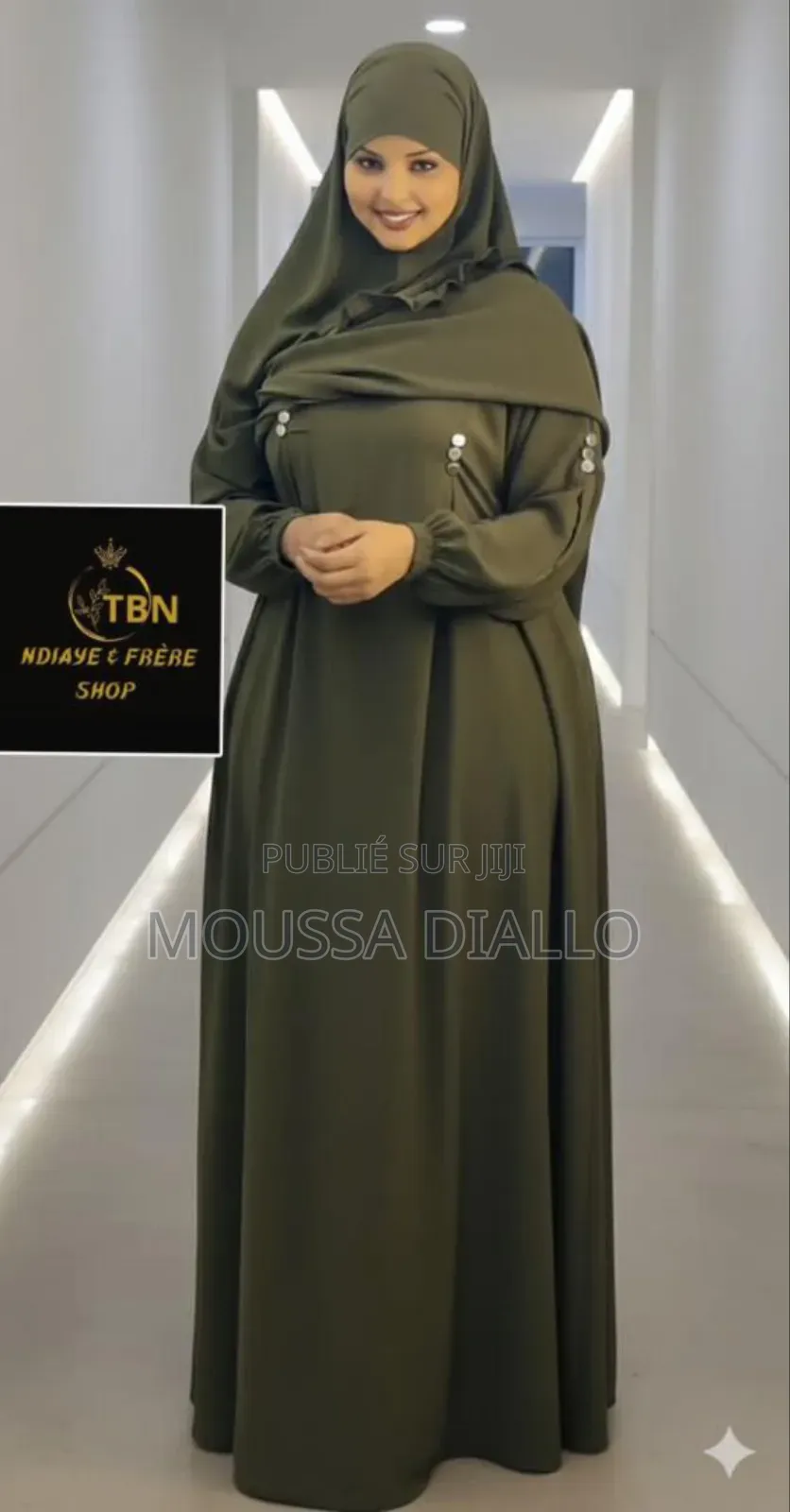 Abaya Élégance Classique