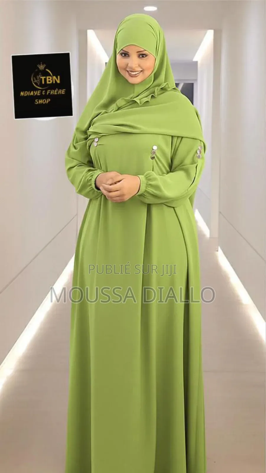Abaya Élégance Classique