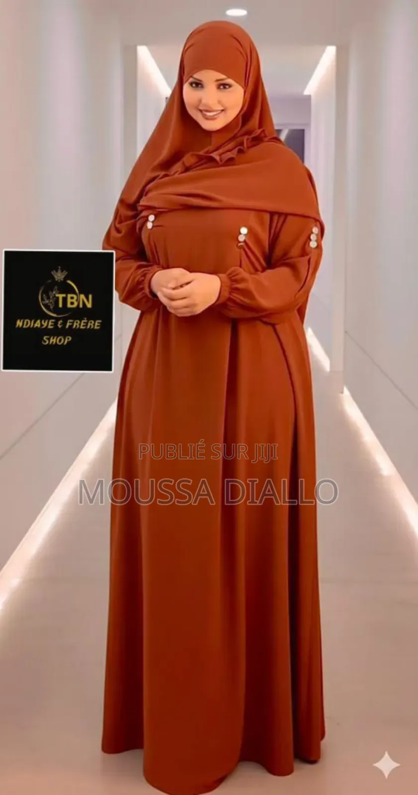Abaya Élégance Classique
