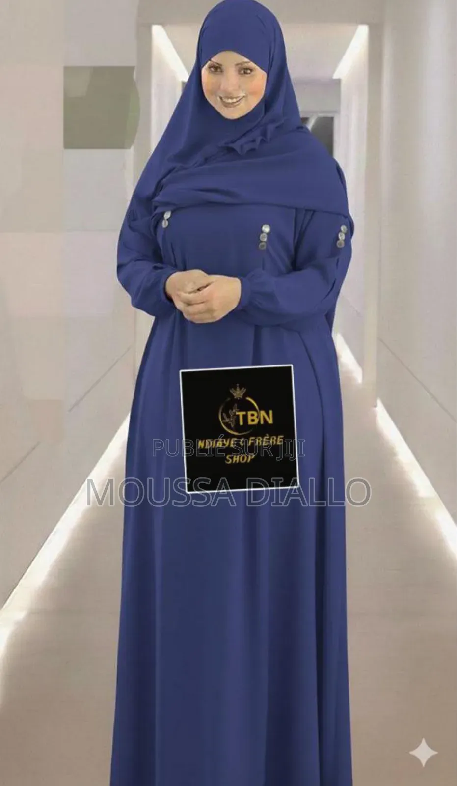 Abaya Élégance Classique