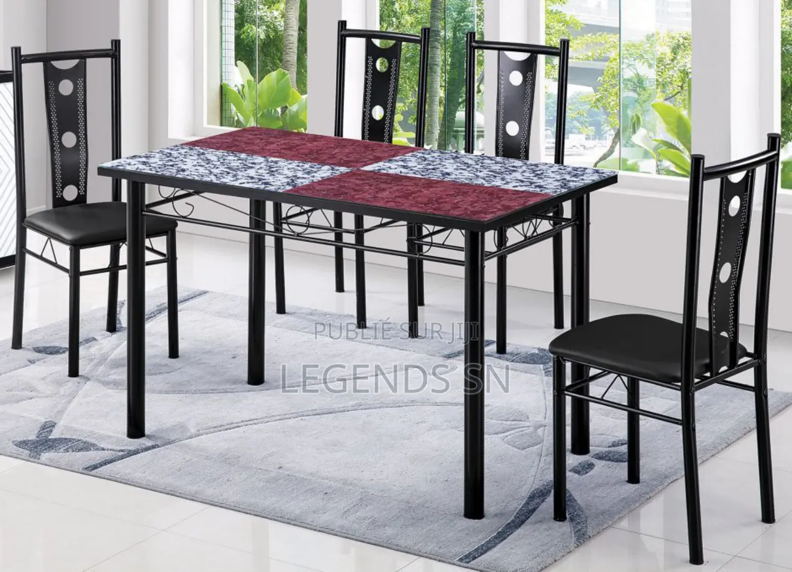 Table À Manger 5 Pièces Luxe