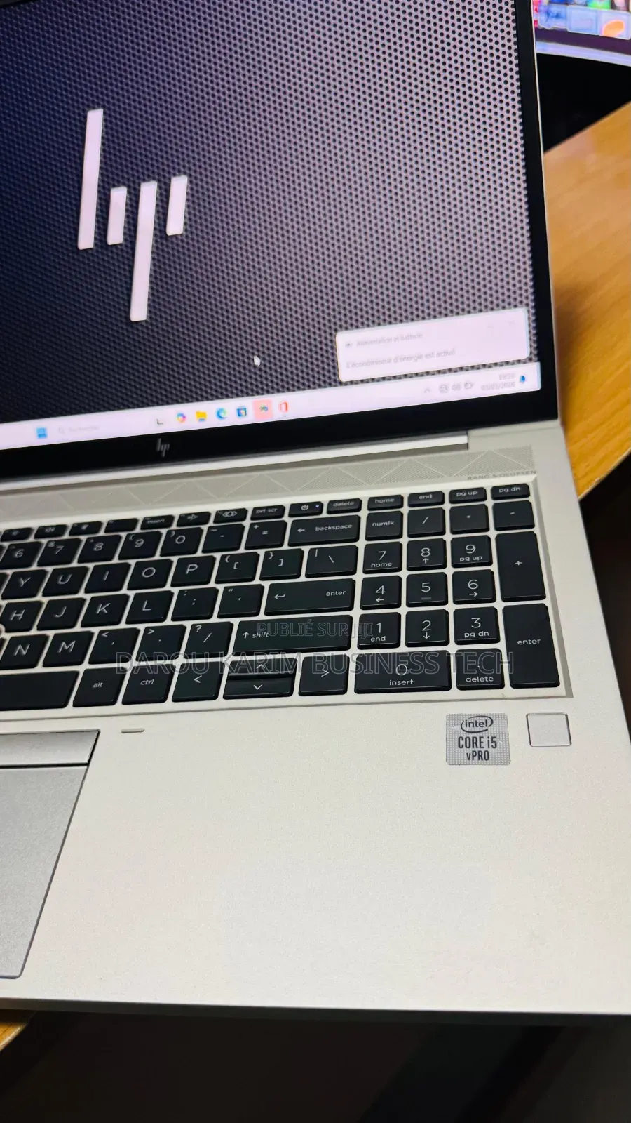 Nouveau HP EliteBook 850 16GB Intel Core i5 SSD 256GB