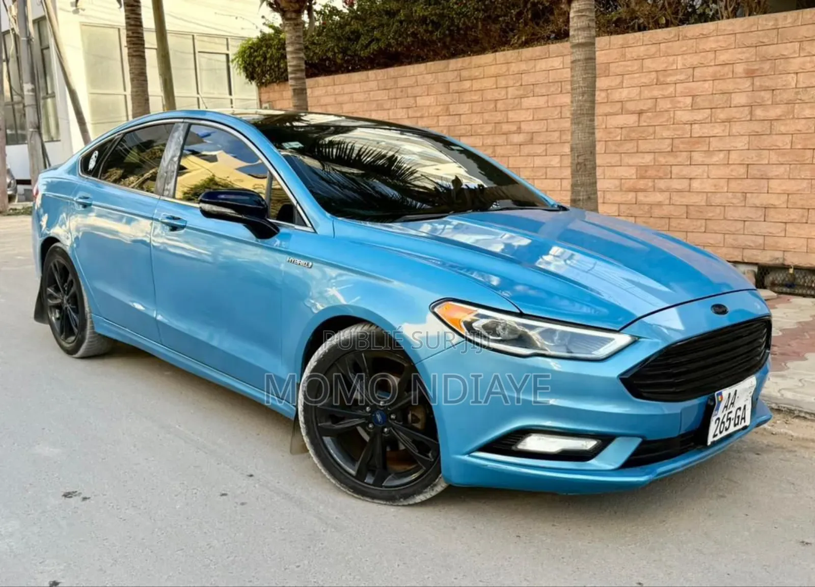 Ford Fusion 2017 Bleu