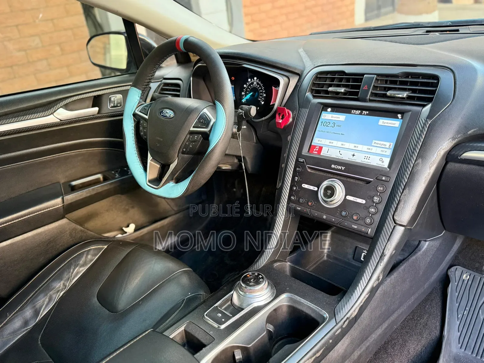 Ford Fusion 2017 Bleu